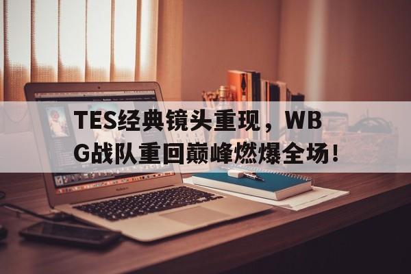 九游（中国）-TES经典镜头重现，WBG战队重回巅峰燃爆全场！
